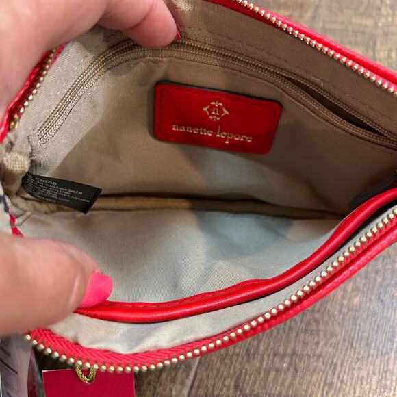 Nanette Lepore Karina Bracelet Wristlet/Organizer
Scarlet Red NWT - Picture 4 of 5